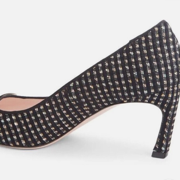 NWT Roger Vivier Trompette Buckle Pumps Heel size 40.5 (9.5 US) - Picture 3 of 6